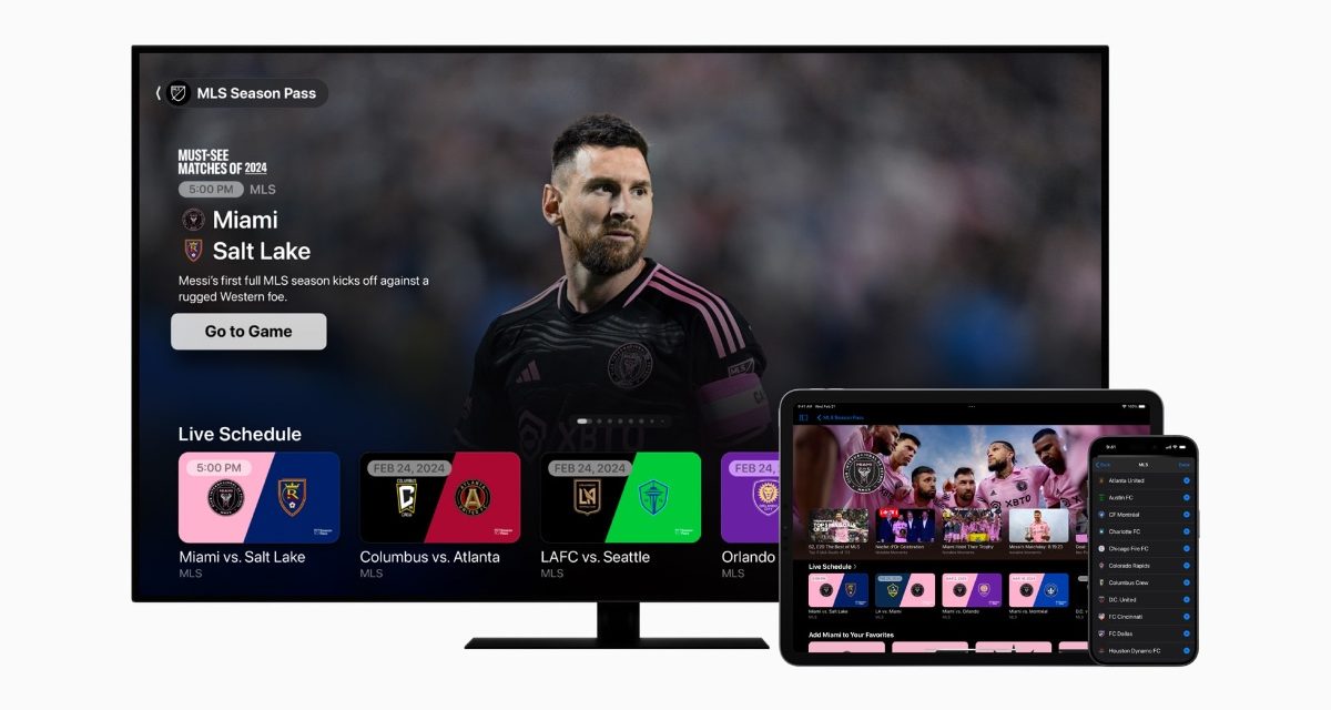 Major League Soccer returns to MLS Season Pass on the Apple TV+ app