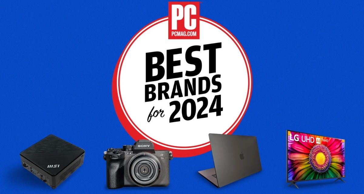 Apple ranks second on PCMag’s ‘Best Brands for 2024’ list