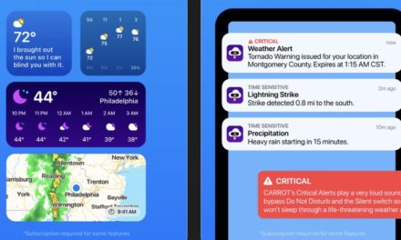 CARROT Weather will be available for the Apple Vision Pro on Friday