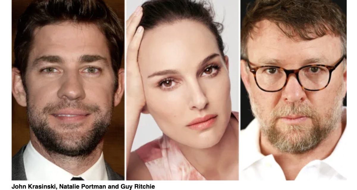 John Krasinski, Natalie Portman to star in ‘Fountain of Youth’ for Apple TV+