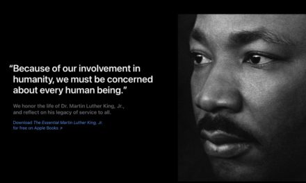 Apple offers full-page tribute to Dr. Martin Luther King, Jr.