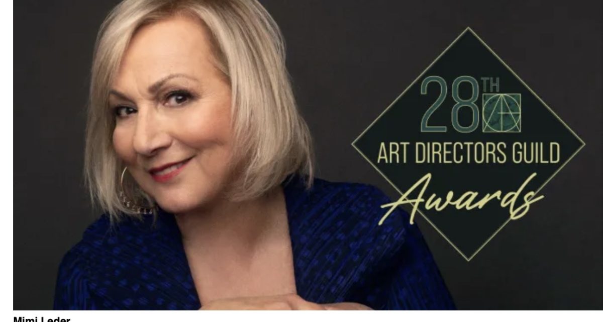 The Morning Show’s Mimi Ledger to receive Art Directors Guild’s 2024 Cinematic Imagery Award