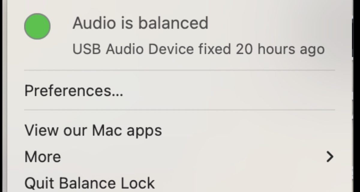 Apple still hasn’t fixed a 12-year-old problem regarding macOS audio balance