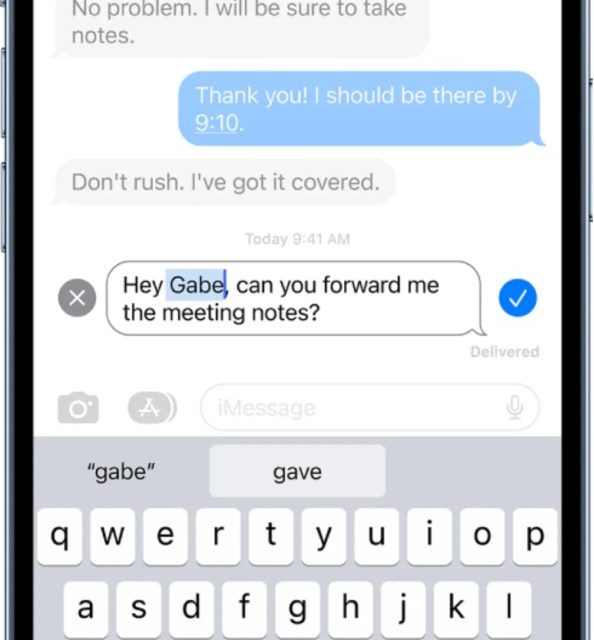 Apple granted patent for ‘Canned Answers in Messages’