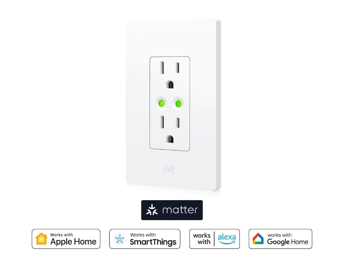Eve Energy Outlet, a Matt-enabled wall-in outlet, now available - Vimarsana News