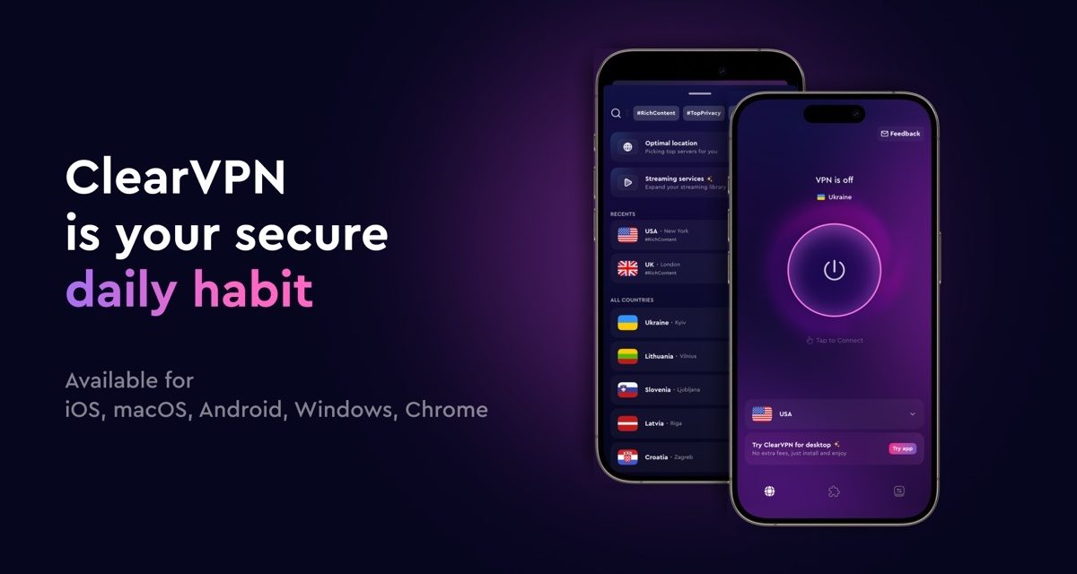 MacPaw Launches Redesigned ClearVPN