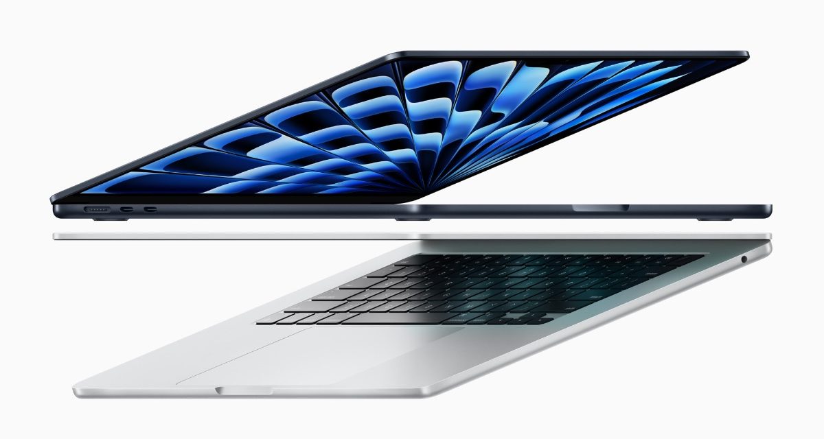 Growth in Mac sales driven by strength of the new MacBook Air with M3 processor