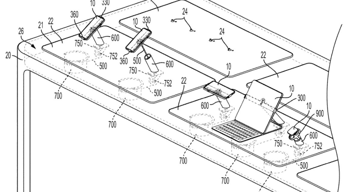 Apple patent involves a ‘Product-display System’ for its retail stores