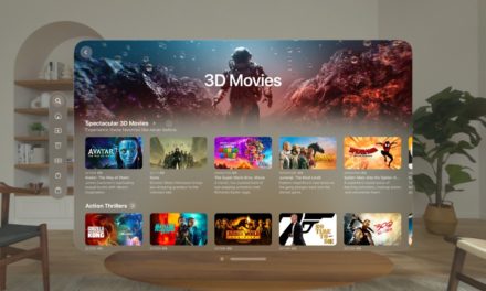 Apple says there are more than 250 3D movies available for the Vision Pro