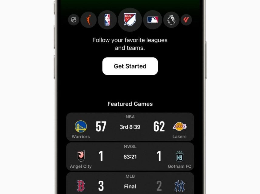 Apple updates its Sports app ahead of the NBA, NHL playoffs