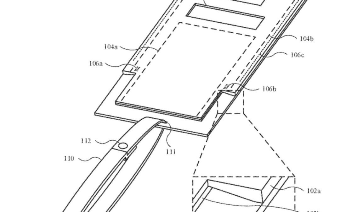 Apple patent involves a carry case with display, built-in charging