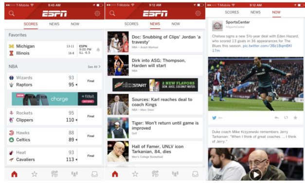 Top Apple Apps for Watching Sports on the Go