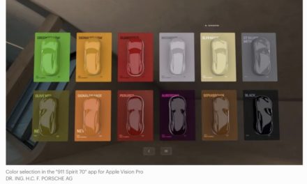 Porsche launches ‘911 Spirit 70’ app for Apple Vision Pro