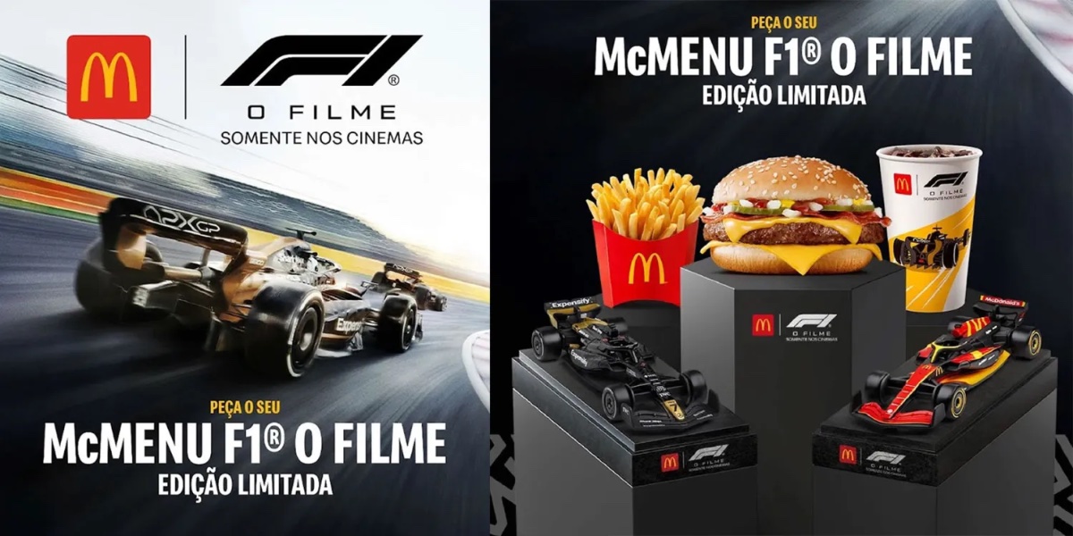 Apple, McDonald’s team up to promote the upcoming ‘F1’ move in some Latin American countries
