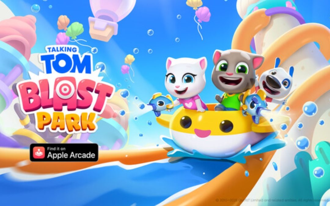 ‘Talking Tom Blast Park’ updated, available at Apple Arcade