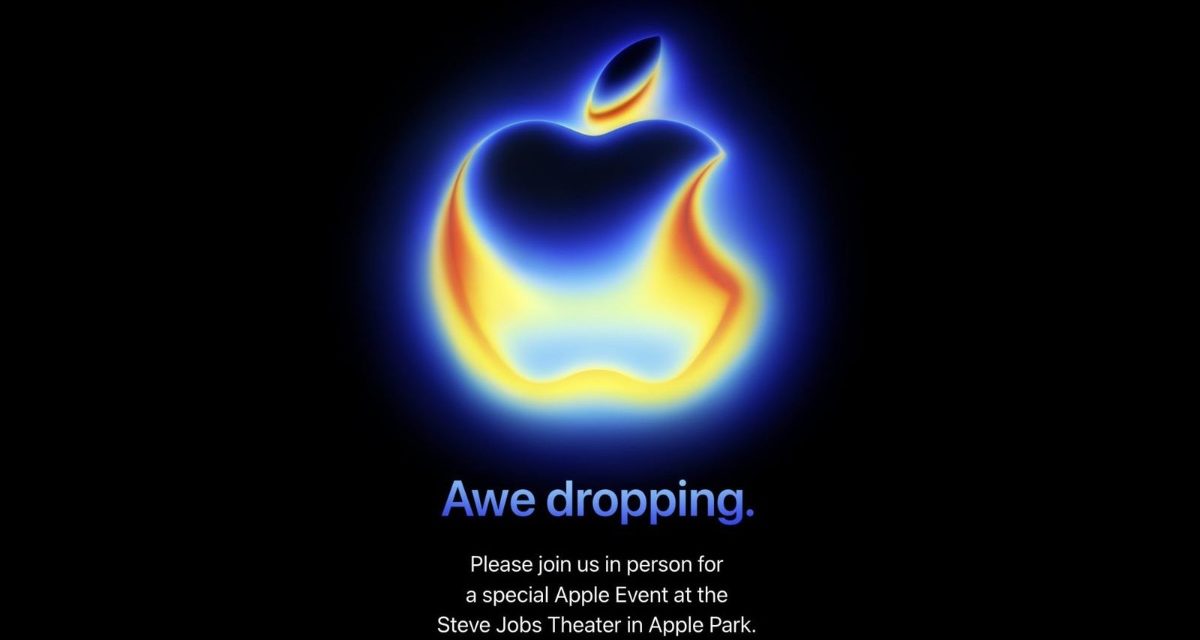Apple will hold an ‘Awe Dropping’ event on Tuesday, September 9