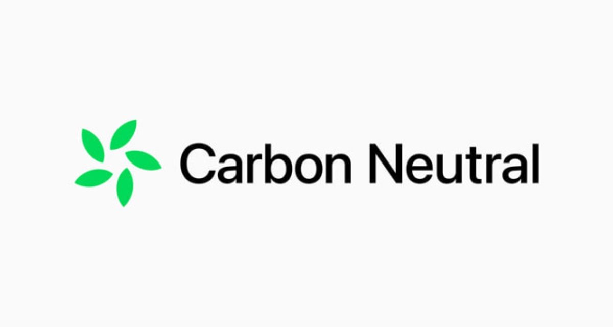 Apple removes carbon neutral logo from its packaging