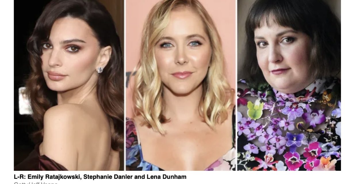 Emily Ratajkowski, Stephanie Danler & Lena Dunham’s working on series for Apple TV+