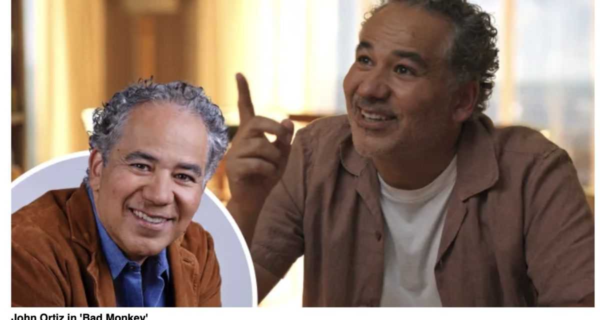 John Ortiz promoted to series regular for second season of Apple TV+’s ‘Bad Monkey’