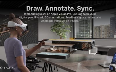 Spatial Launches Analogue 26 with Logitech Muse Support for Apple Vision Pro and Analogue Portal 26 for iPhone