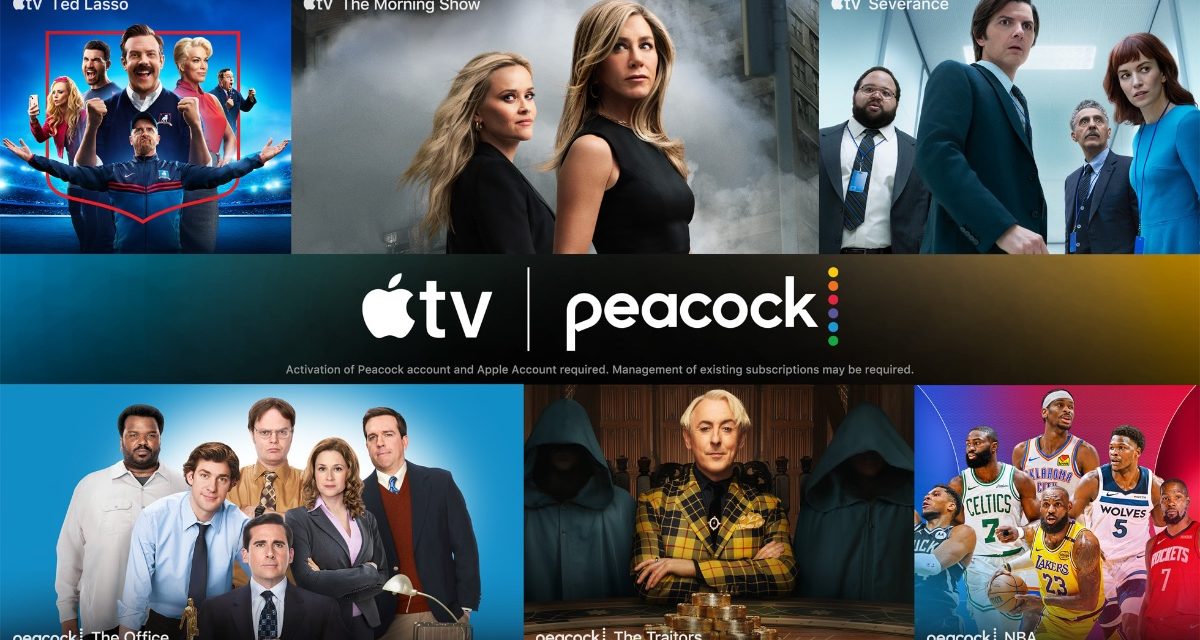 Apple and NBCUniversal introduce the Apple TV and Peacock Bundle
