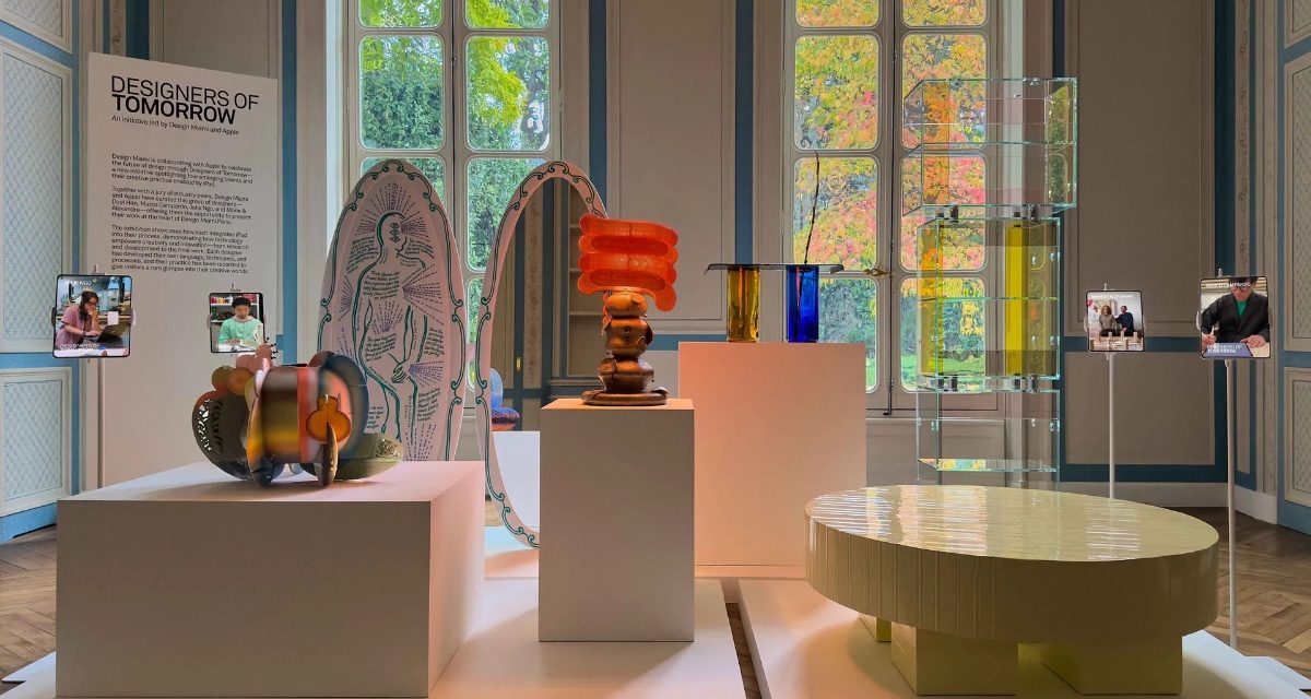 Apple and Design Miami showcase commissioned works at the Designers of Tomorrow exhibition