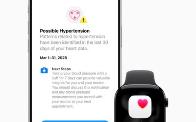 Hypertension notifications now on the Apple Watch in Canada, Singapore, and Bahrain