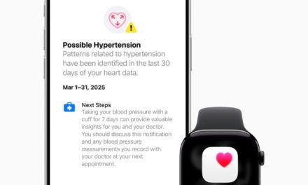 Hypertension notifications now on the Apple Watch in Canada, Singapore, and Bahrain