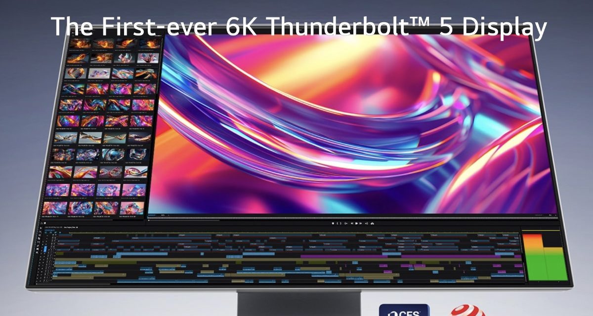 Pre-orders for LG’s 6K Thunderbolt Evo display start October 10