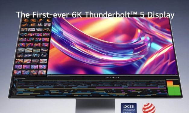LG now shipping the world’s first 6K display with Thunderbolt 5 connectivity