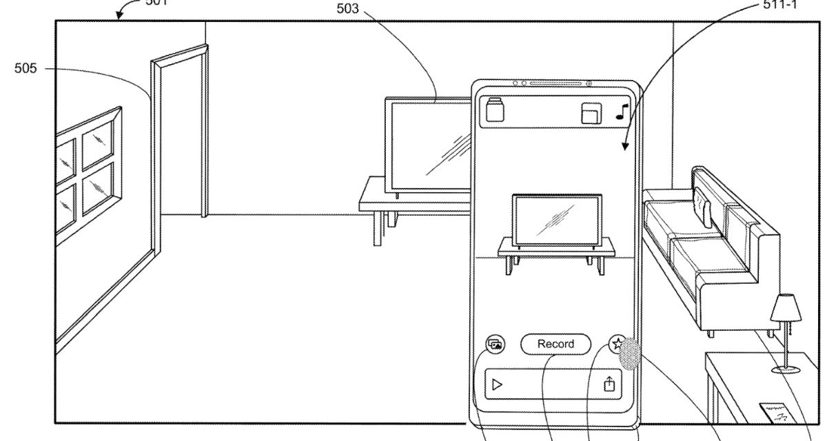 Apple patent involves adding effects in augmented reality environments