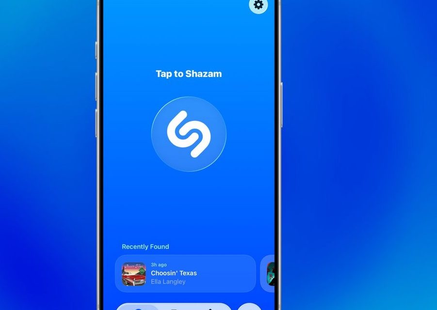 Apple updates its Shazam app for iOS 26/iPadOS 26 and later with a Liquid Glass design
