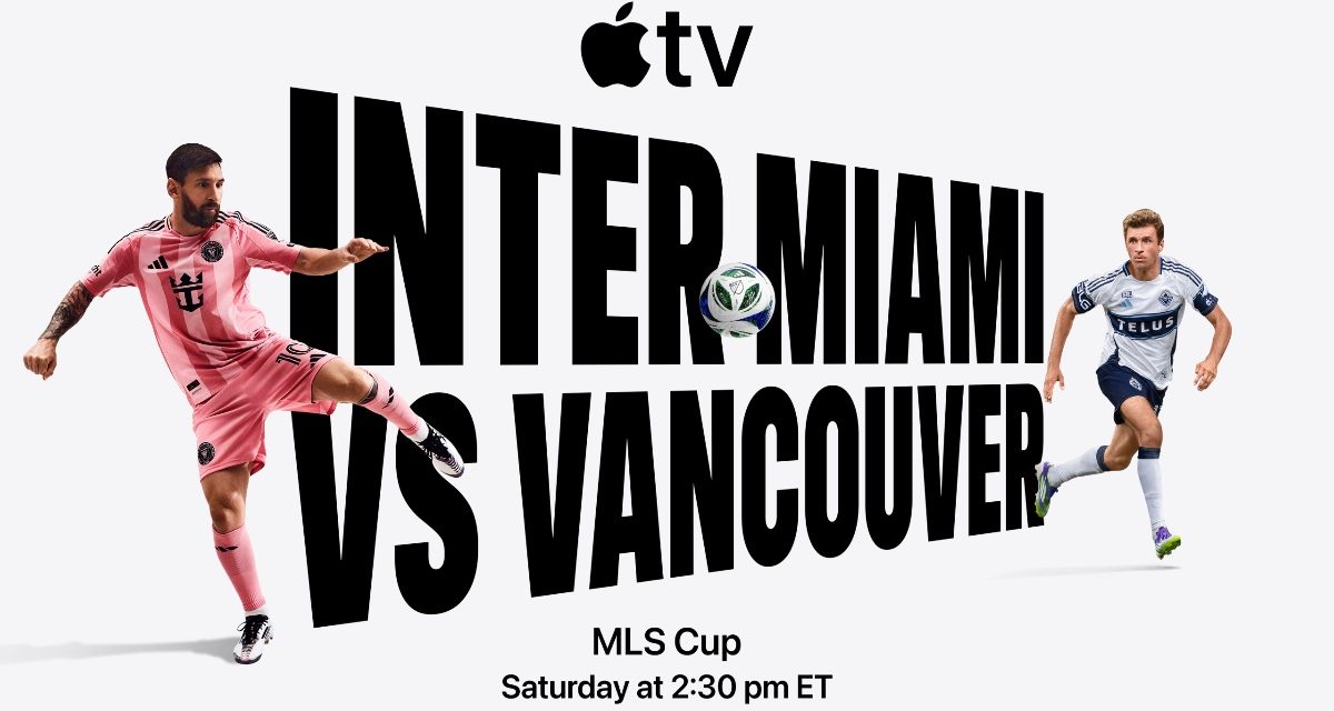 MLS Cup streams free on Apple TV this Saturday
