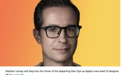 Steve Lemay’s colleagues praise him as the new head of Apple’s design team
