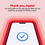 Apple raised $3 million for (RED) from November 28-December 7