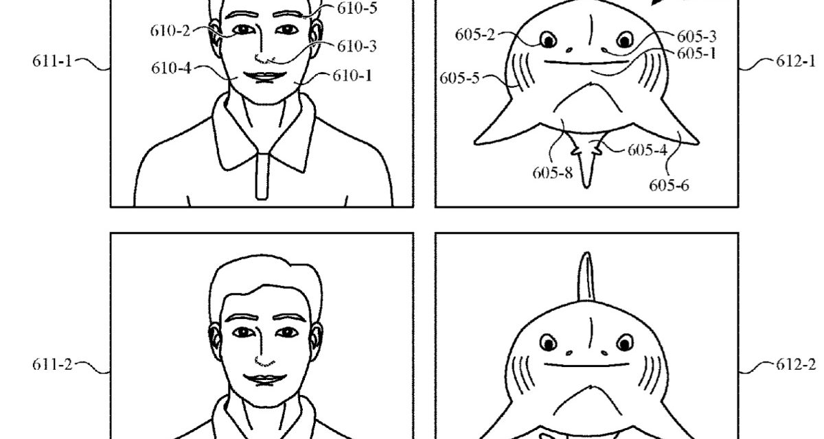 Apple looks into virtual avatar animation based on facial feature movement
