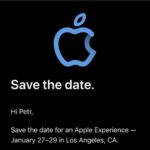 Apple invites select folks to an ‘Apple Experience’ January 27-29