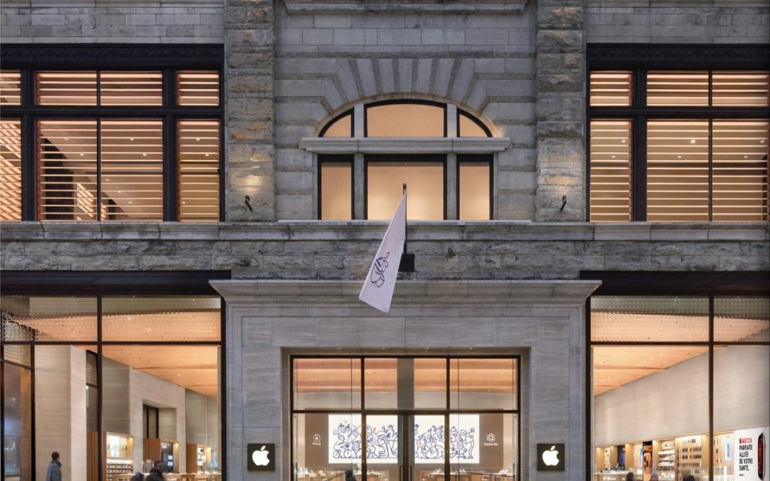 Apple Sainte-Catherine opens its doors today in downtown Montreal