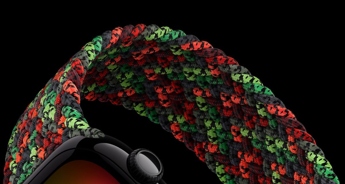 Apple unveils the new Black Unity Apple Watch band