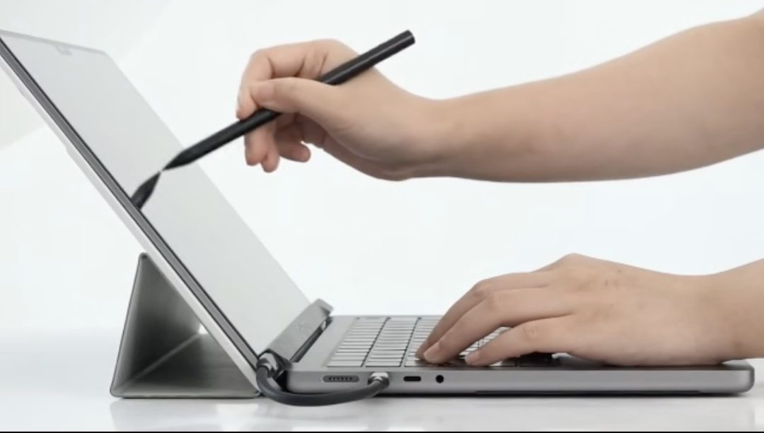 Intricuit previews a snap-on touchscreen for Mac laptops