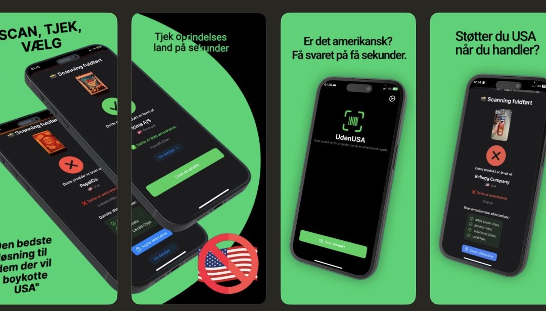 Thanks for nothing, President Trump: apps for boycotting American products sit atop the Danish App Store
