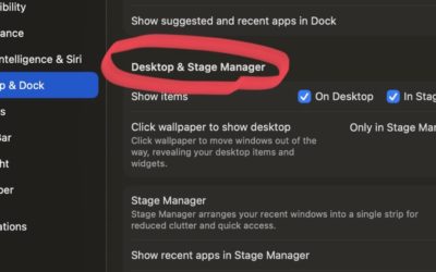 How to use Stage Manager in macOS Tahoe
