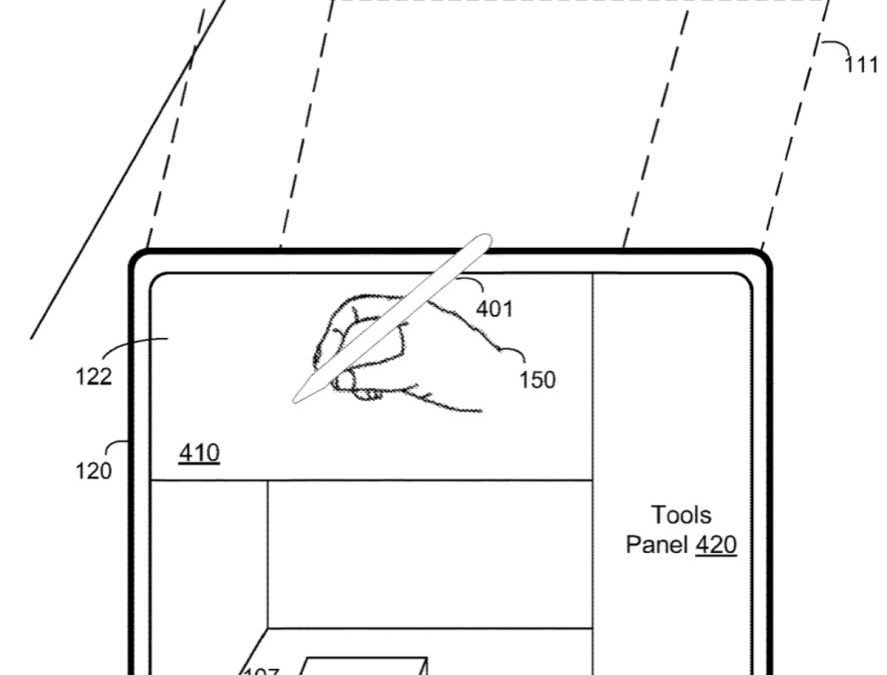The Apple Pencil may one day be used to sketch virtual objects
