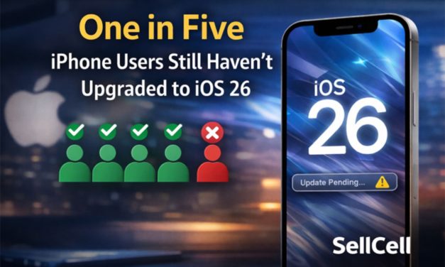 SellCell: One in Five iPhone Users Still Haven’t Upgraded to iOS 26