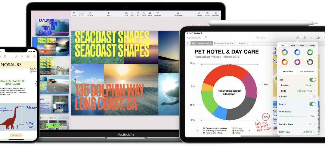 Apple updates Keynote, Numbers, Pages apps for the Mac, iPad, and iPhone