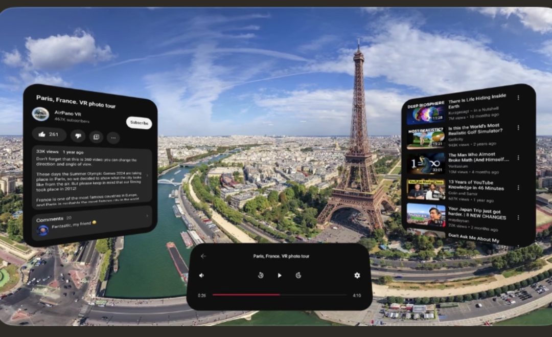 Official YouTube app comes to the Apple Vision Pro