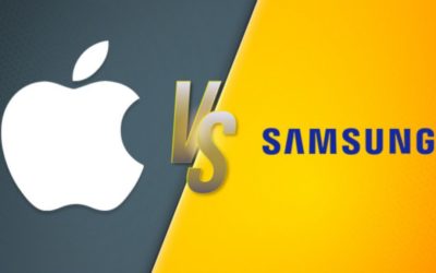 Apple and Samsung are tied for the top spot in the global smartphone market