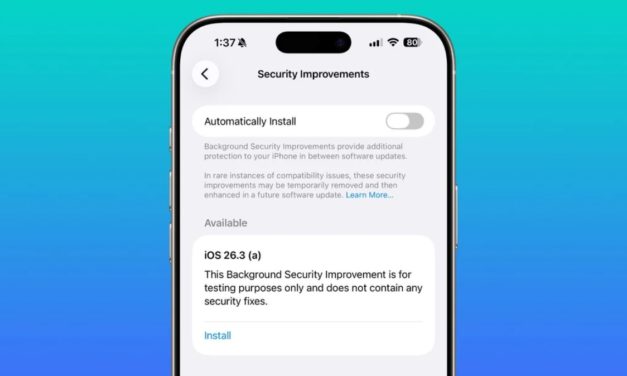 Apple releases first Background Security Improvement for iPhones, iPads, and Macs