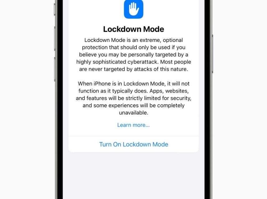 Apple: no one using Lockdown Mode has ever been hacked with spyware