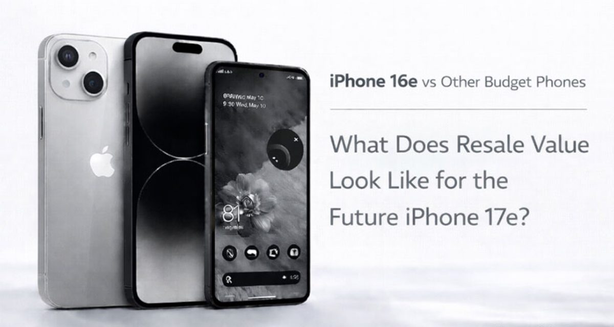 The iPhone 16e Beats Pixel and Galaxy Budget Phones on Resale Value by Up to 12%
